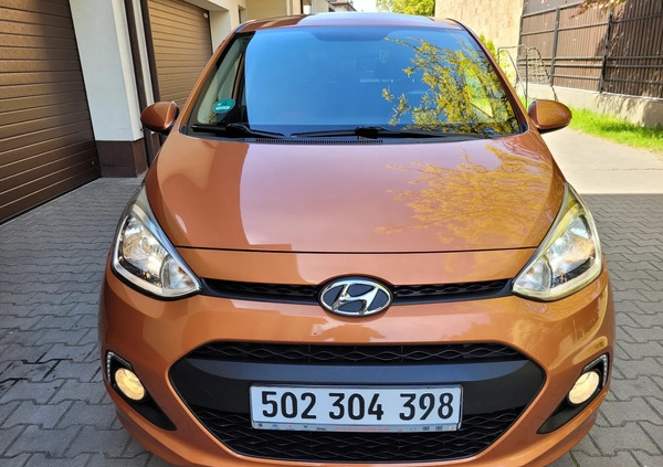 Hyundai i10 cena 34900 przebieg: 75380, rok produkcji 2015 z Warszawa małe 529